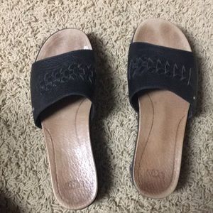 Ugg Black  slide sandals - size 8